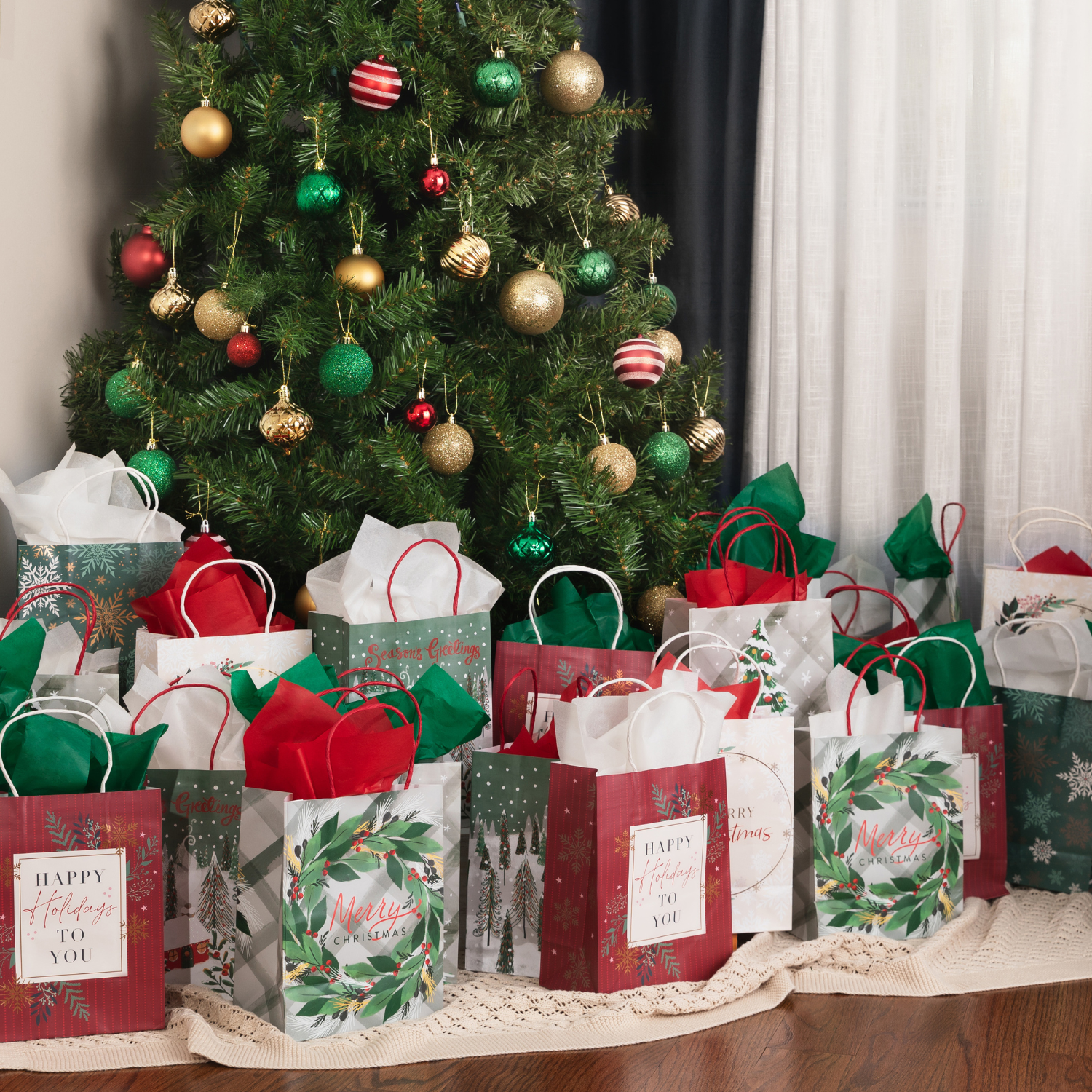 Christmas gift bags