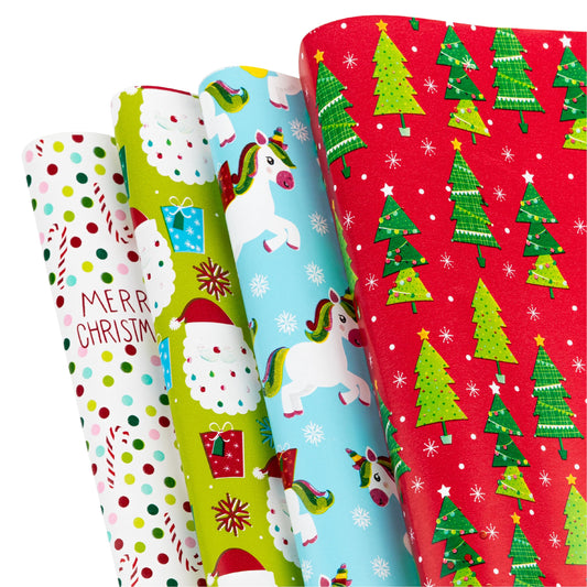 Cmas Gift Wrap 20ct-Child